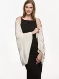 Ovcio Ivory Wearable Cashmere Wrap
